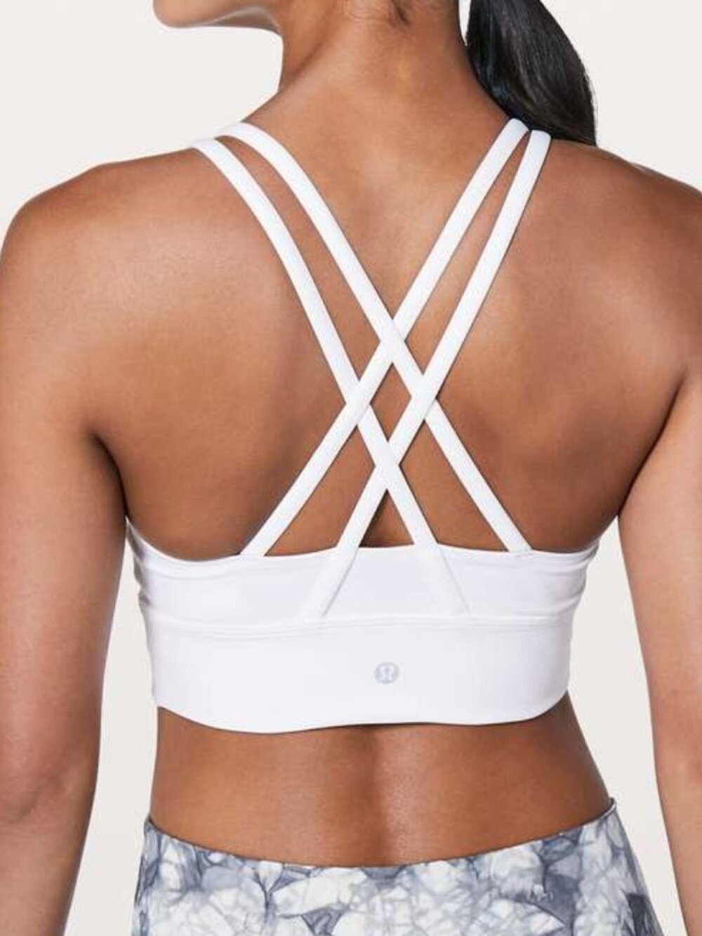 Lululemon Energy Bra *Long Line - 12 White - Picture 2 of 6